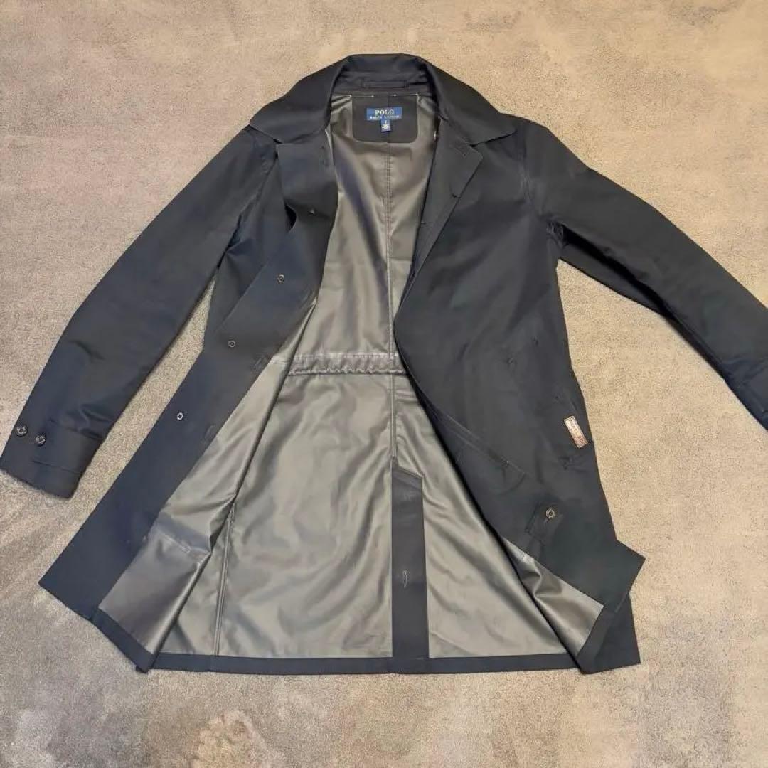 ポロ・ラルフローレン / ダウンステンカラーコート ネイビー SPサイズ