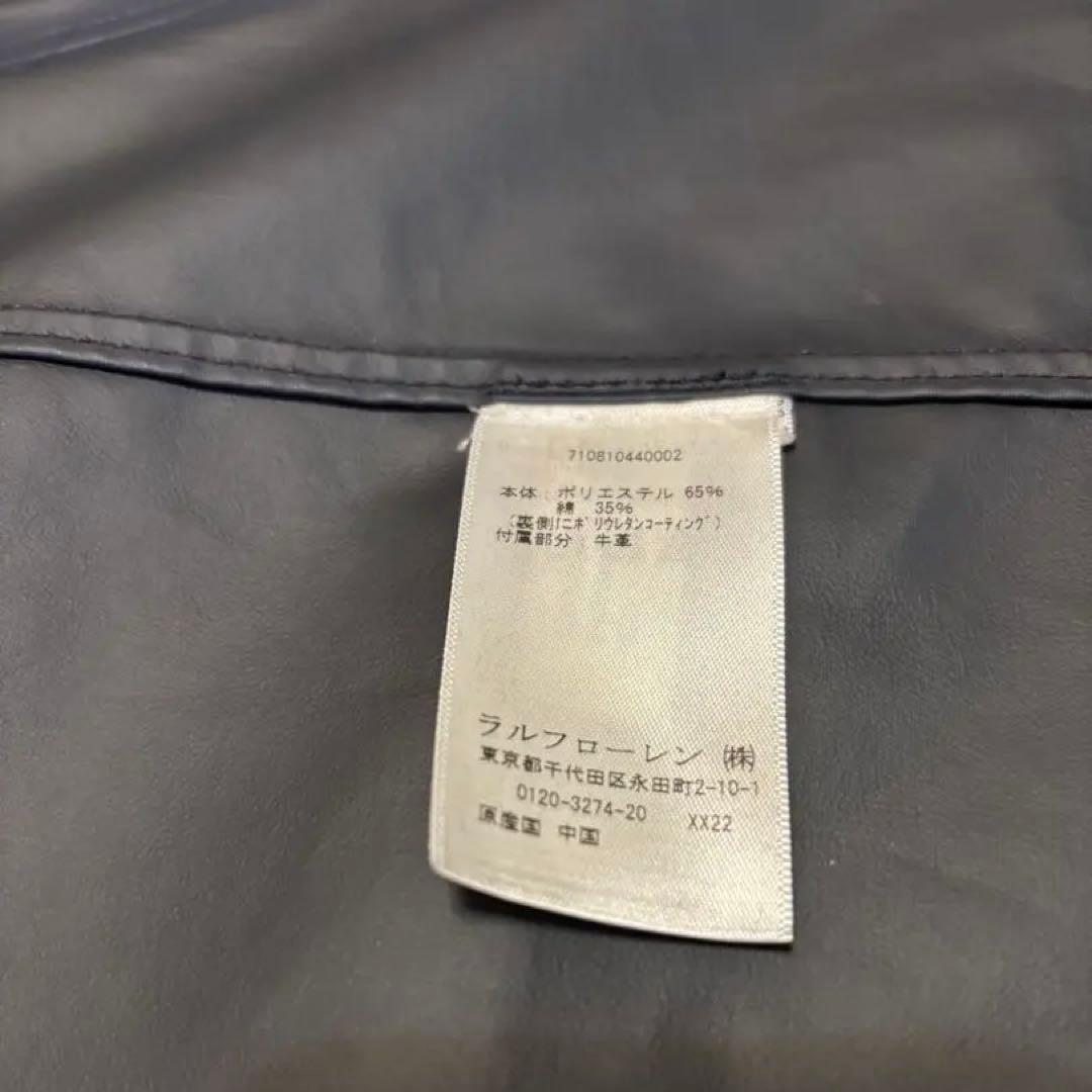 ポロ・ラルフローレン / ダウンステンカラーコート ネイビー SPサイズ