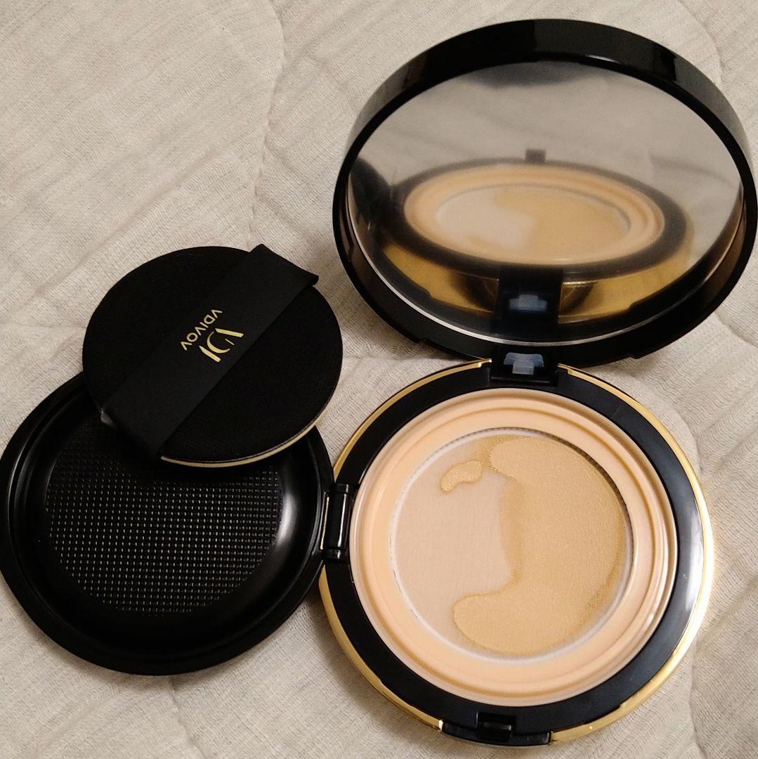 ビディボブメッシュエッセンスファンデ02本品＋レフィル２個＋パフ2枚