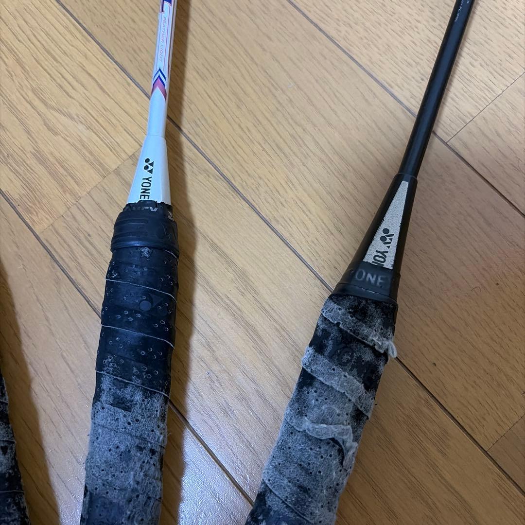 YONEX バドミントンラケット Carbonexなど　3本　セット　ヨネックス