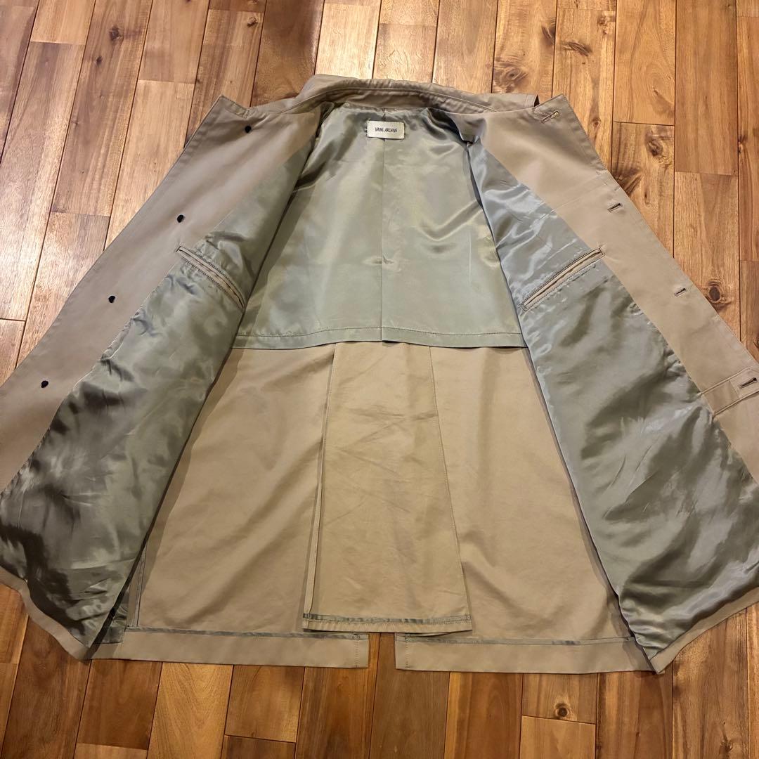 VAINL ARCHIVE CW-COAT ショート丈 トレンチコートジャケット
