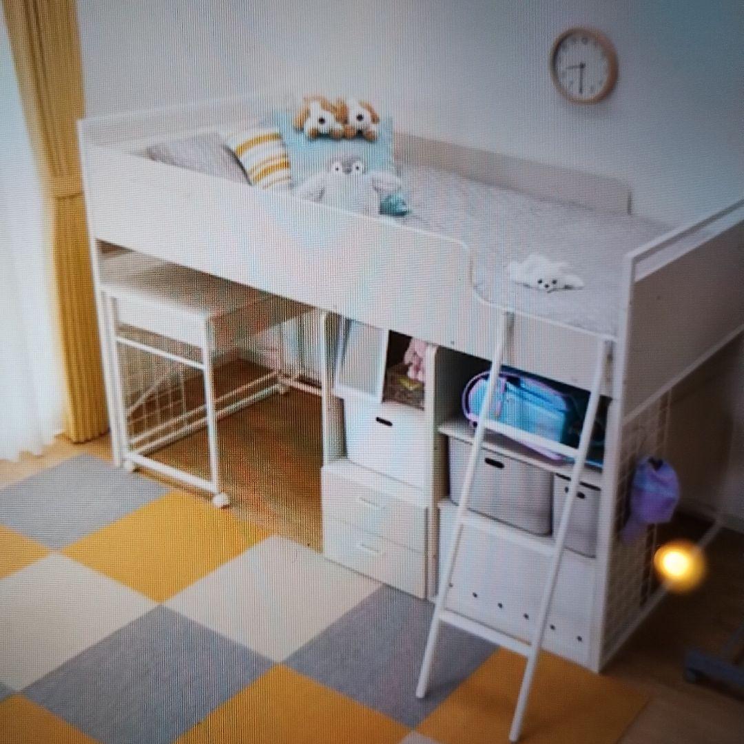 【愛知西三河引取限定】新品　ニトリデスク 引き出し2つ付