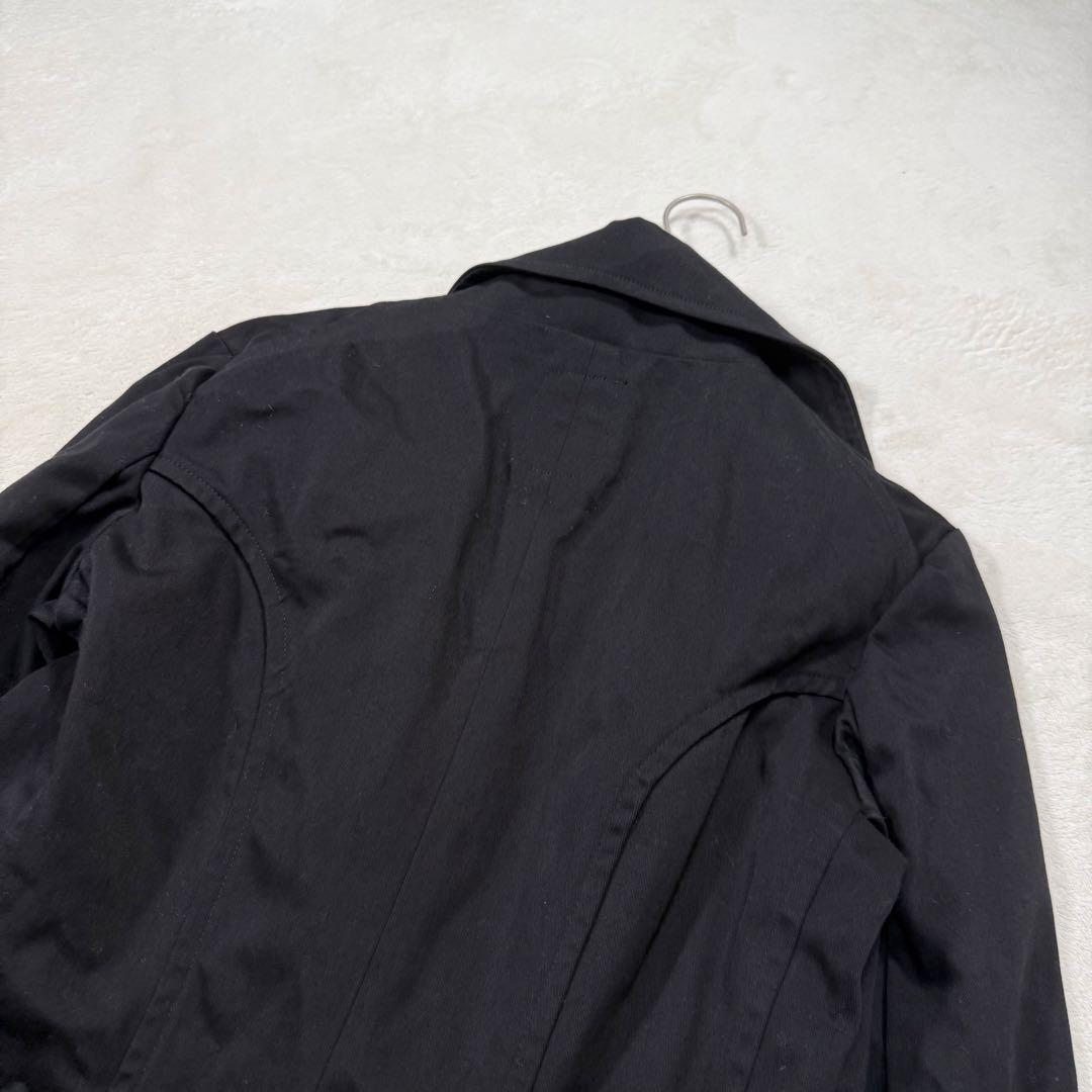 LIMI feu デザインジャケット ブラック 立体裁断 モード