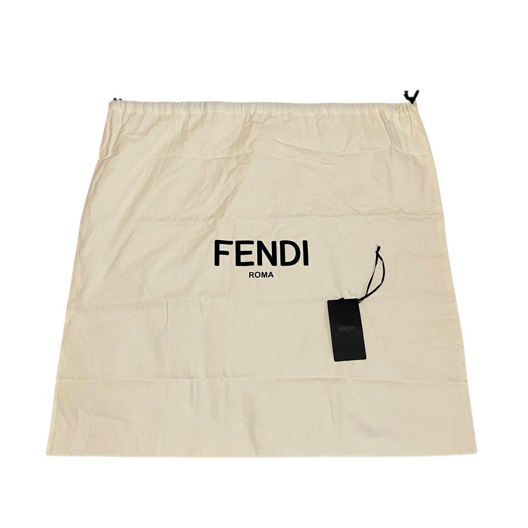 定価17万 未使用 フェンディFENDI FFレクタングル クッション カシミヤ