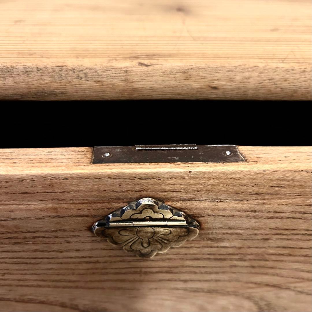 アンティーク　ローチェスト　タンス　家具　レストア済み