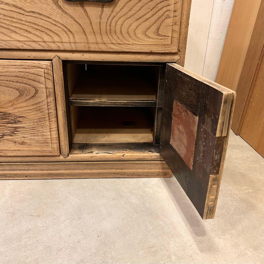 アンティーク　ローチェスト　タンス　家具　レストア済み