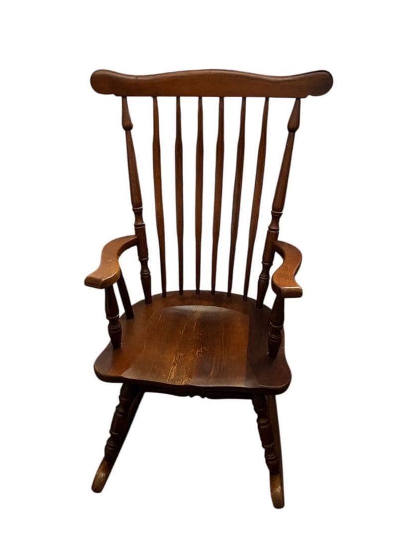 ※直接取引限定 ロッキングチェア　アーム チェア 椅子 ウッドチェア　ウインザー