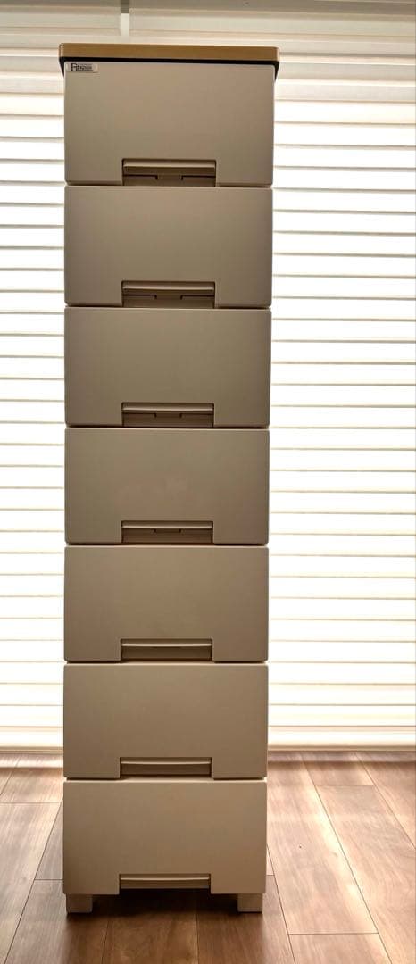チェスト　フィッツプラス　7段　収納　Fits