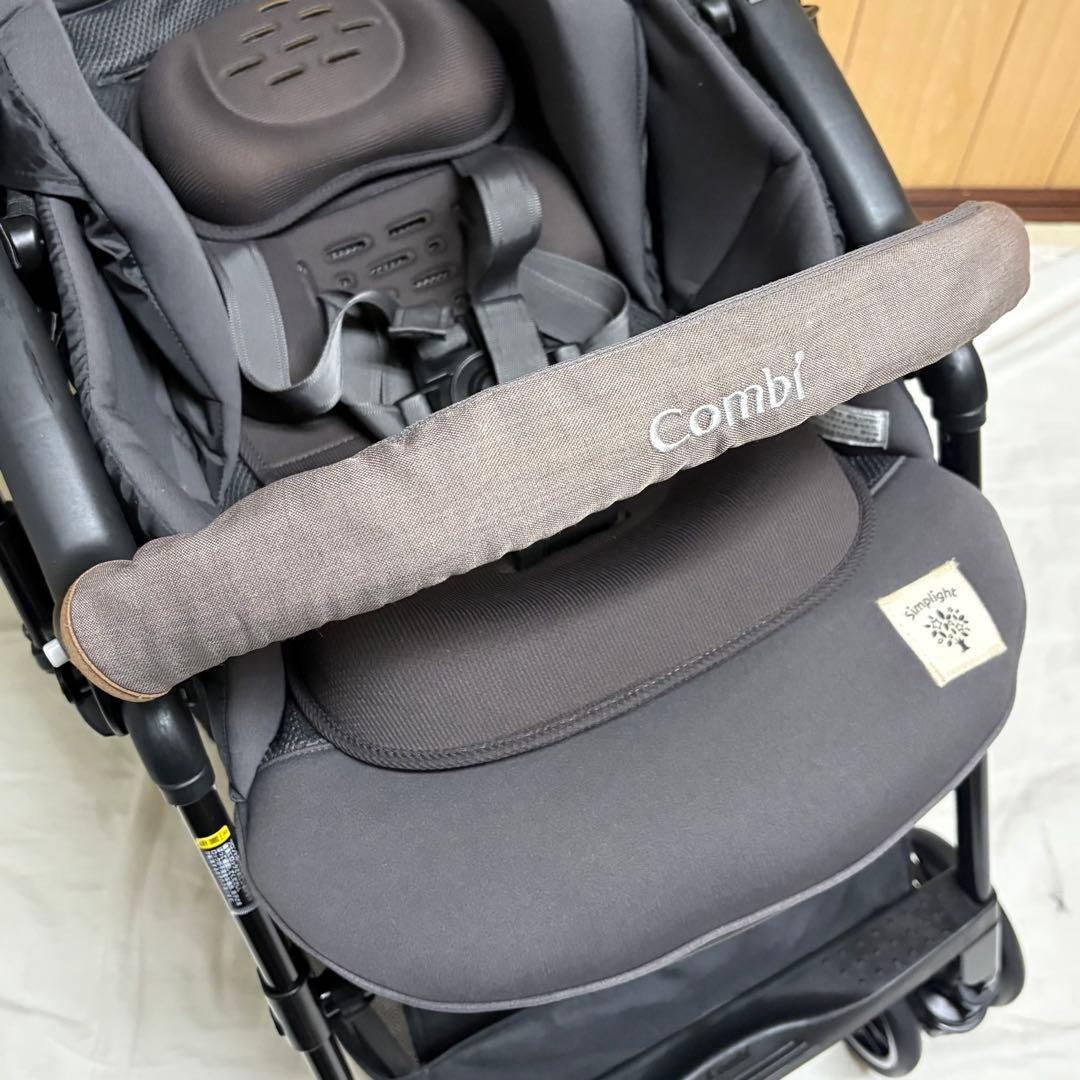 コンビ ベビーカー スゴカルα compact エッグショック シンプライトAW