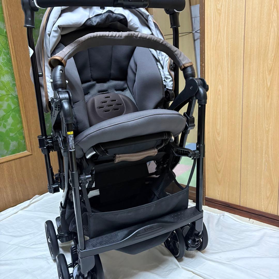 コンビ ベビーカー スゴカルα compact エッグショック シンプライトAW