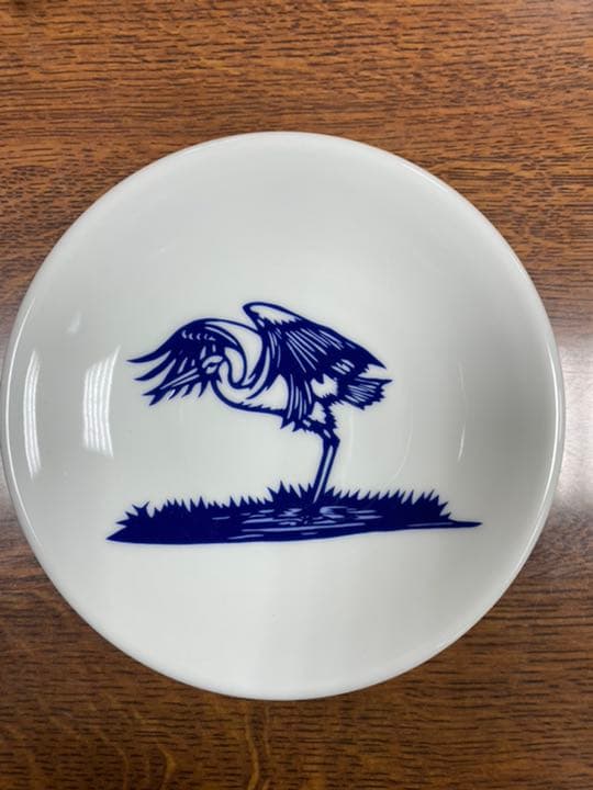 切り絵作家久保修出石焼き絵皿5皿セット