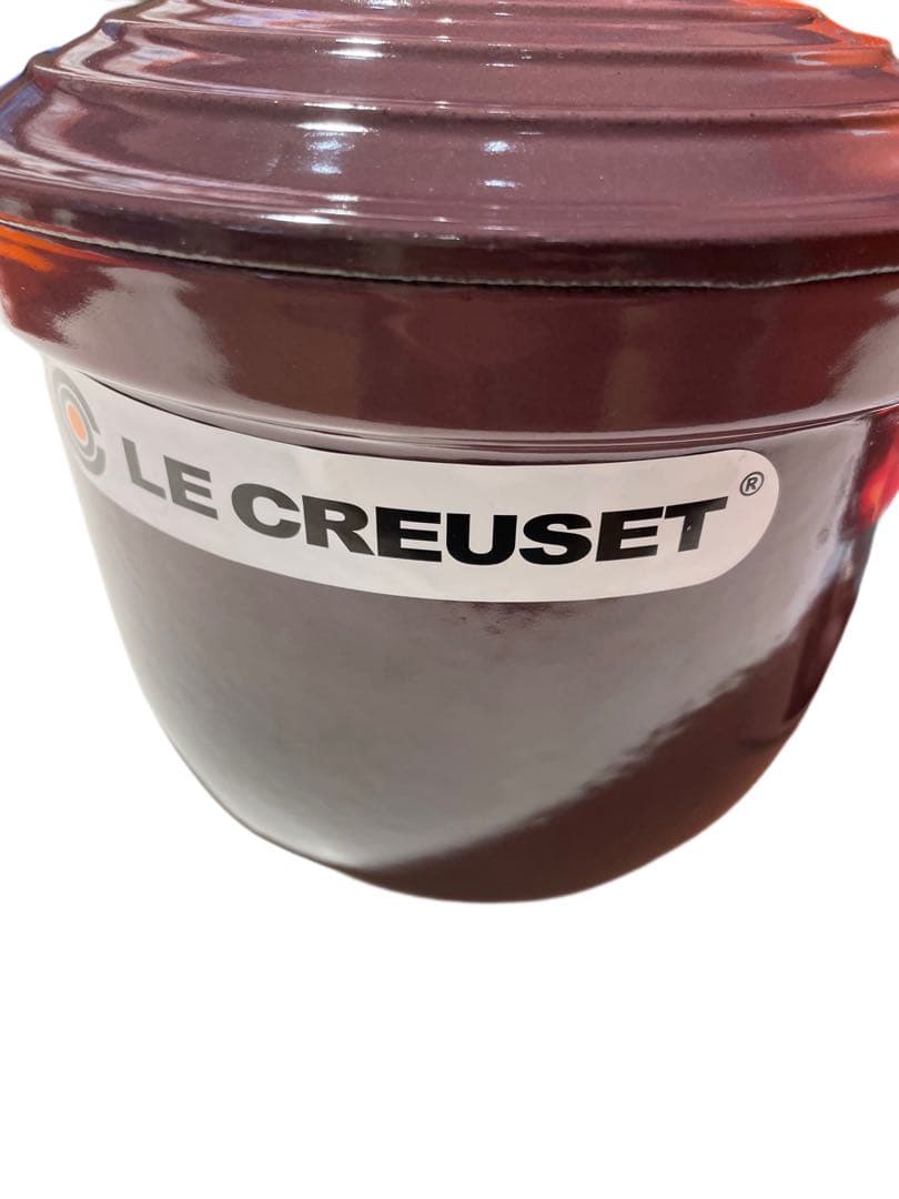 【新品未使用】ル・クルーゼ ココット エブリィ 18 限定色フィグ シルバーノブ