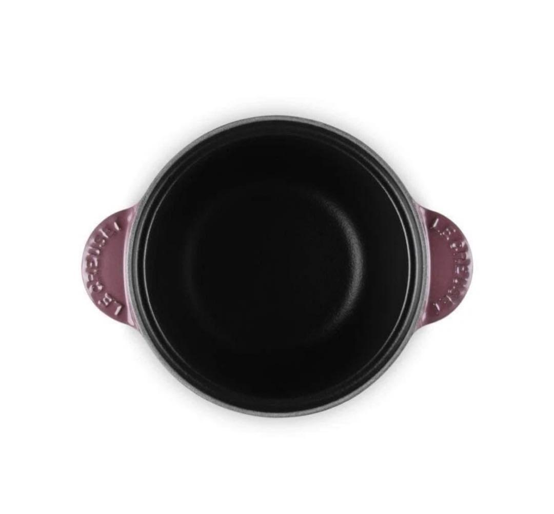 【新品未使用】ル・クルーゼ ココット エブリィ 18 限定色フィグ シルバーノブ