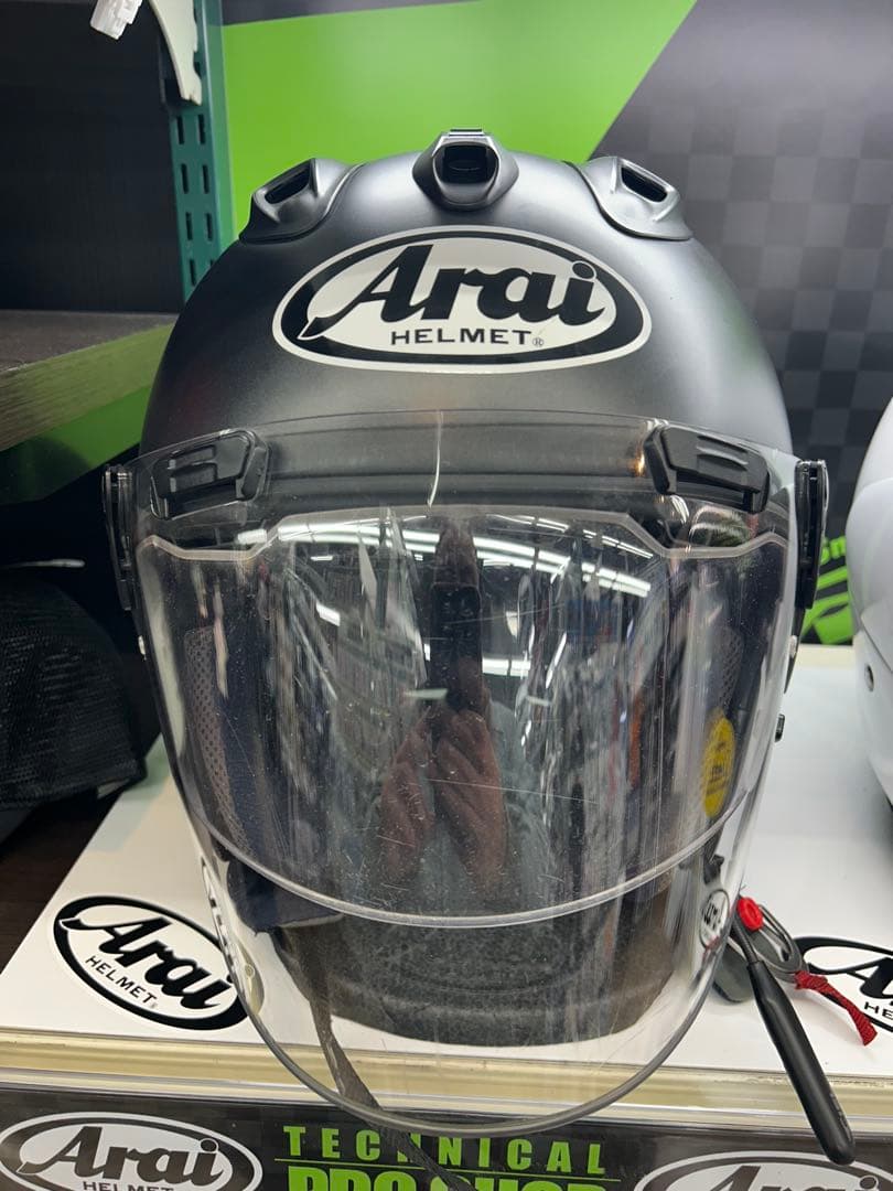 Arai VZ-RAM ジェットヘルメット XL｜現状品｜おまけソロメイト
