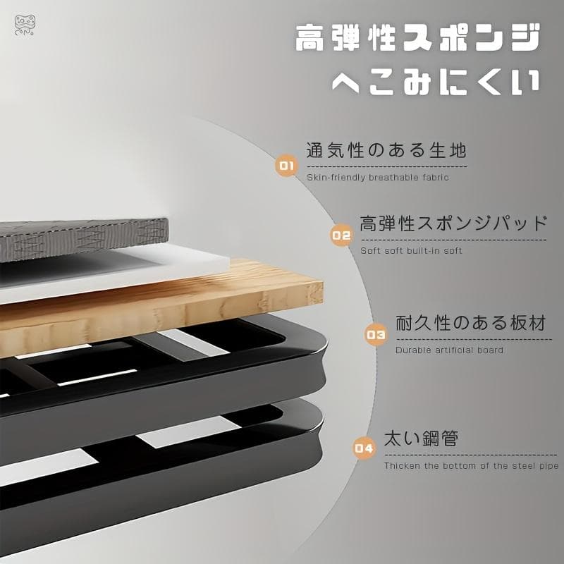 幅 80cm ブラック 折りたたみベッド 組み立て不要 屋内屋外対応