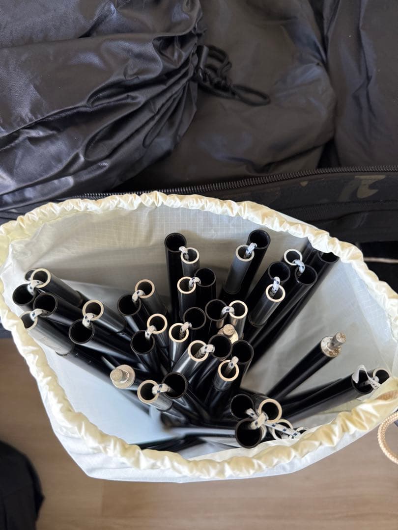 CAMVIL タートルドーム ブラック フルセット+専用カーペット