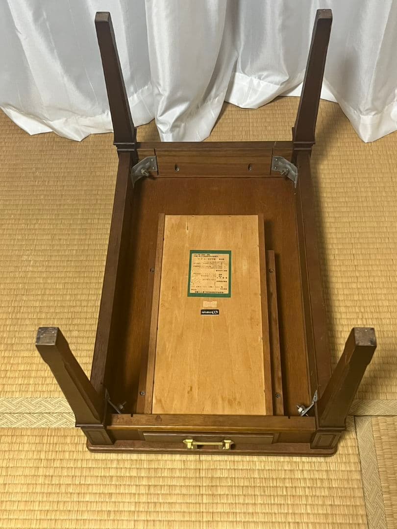 【値下げ】マルニ木工 サイドテーブル 引き出し付