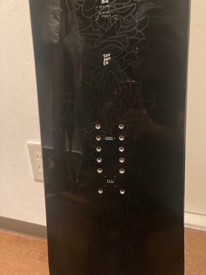 美品　SAVANDER DEEPEN 154cm #1 パウダーボード