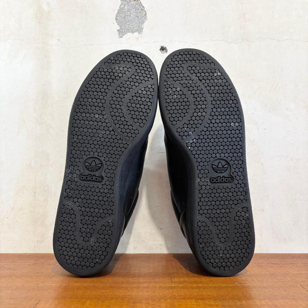 99年製　美品　アディダス　スタンスミス　27.0センチ　ベルクロ　黒　748