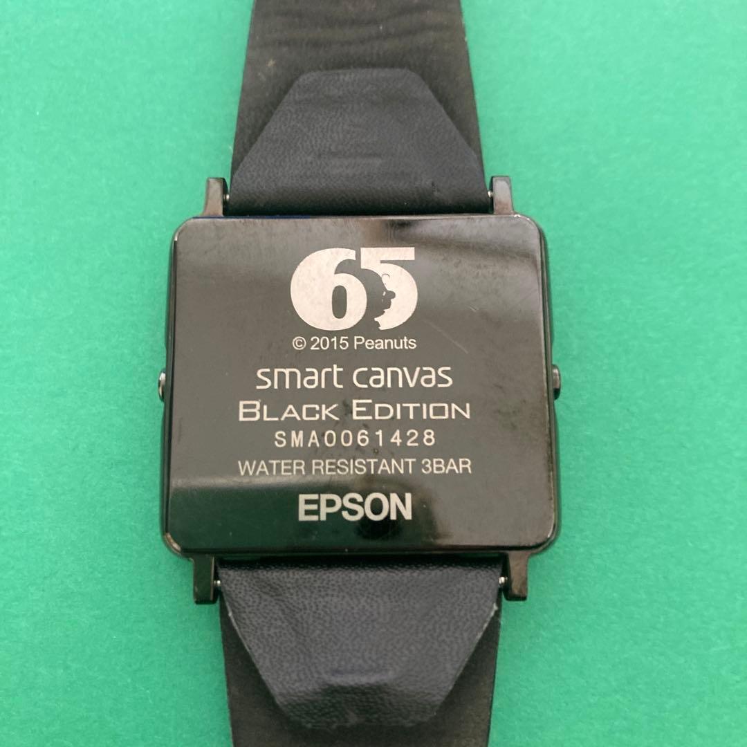 【希少 稼働品】PEANUTS スマートキャンバス ブラックエディション65周年