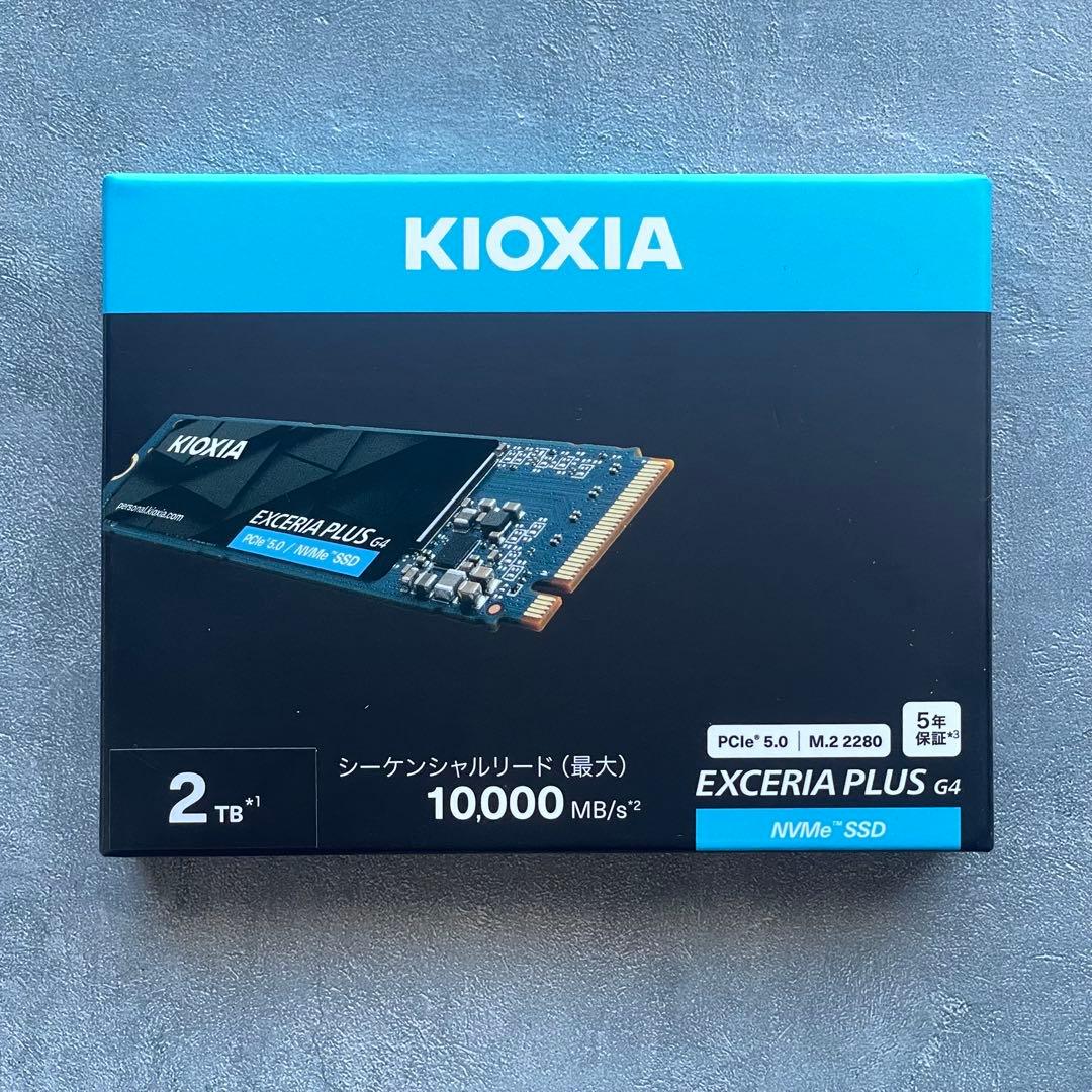 KIOXIA EXCERIA PLUS G4 2TB キオクシア