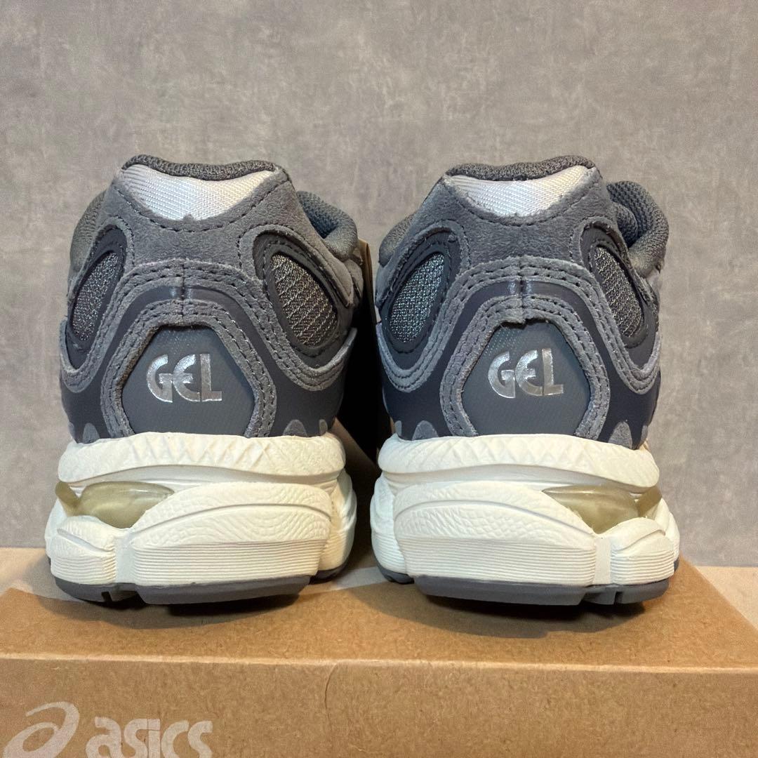 アシックス 新品 gel nyc スティールグレー キャリアグレー 24cm