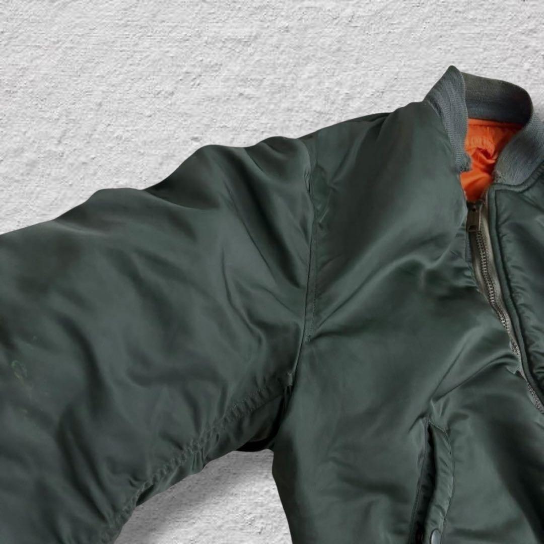 リョウアルファ米軍実物USA製60sMA-1フライトジャケットdタイプ