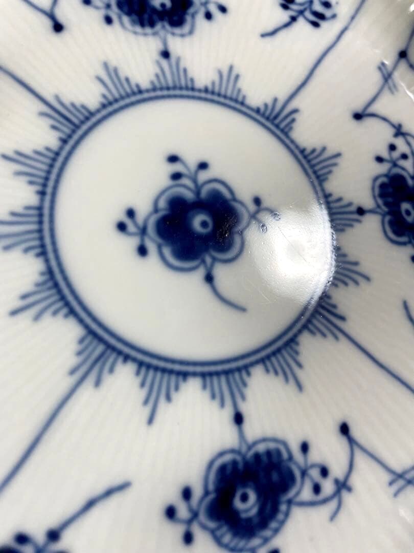 専用◇ロイヤルコペンハーゲンブルーフルーテッドプレインプレートペア23.5c未使