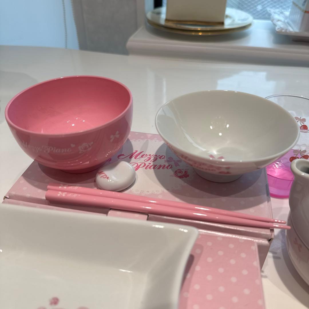 メゾピアノ　非売品　食器セット 茶碗 コップ