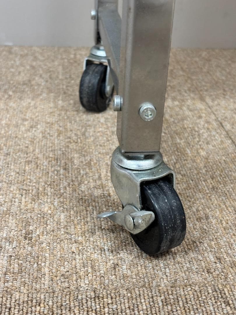 ステンレスワゴン / キャスター付き / ステンレスワゴン2段