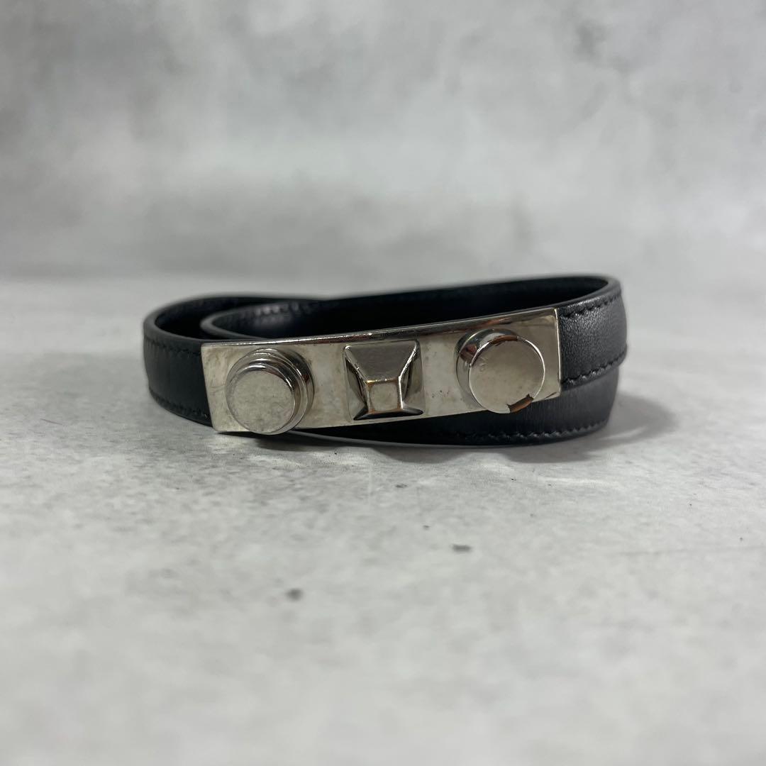 入手困難✨ サンローランパリ ブレスレット スタッズ エディ期 メンズ レザー