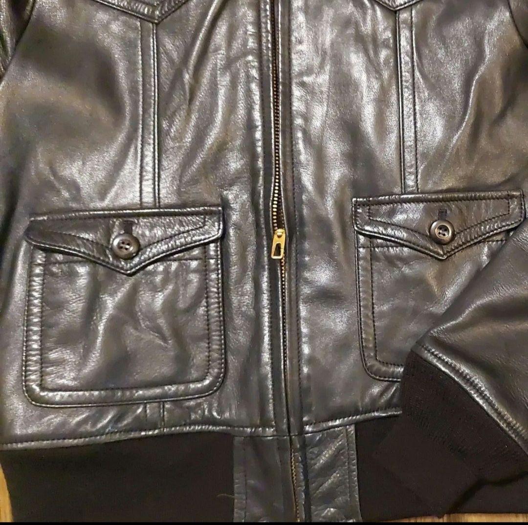 美品！L'ALLURE　ラリュール レザージャケット 本革　ホースハイド日本製