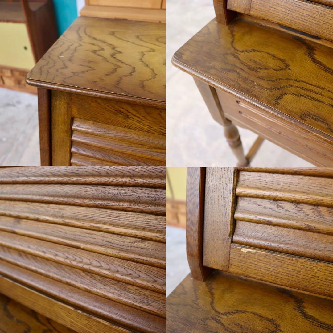 GMIS131○昭和レトロ アンティーク ライティングビューロー ライティングデ