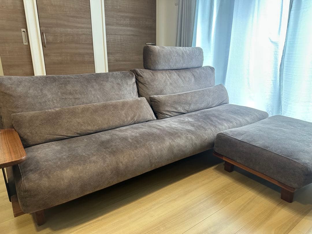 ☆定価40万円 美品☆ナガノインテリア LC034 ソファ 202cm