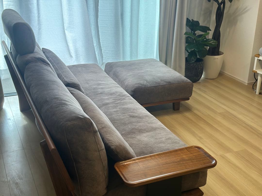 ☆定価40万円 美品☆ナガノインテリア LC034 ソファ 202cm