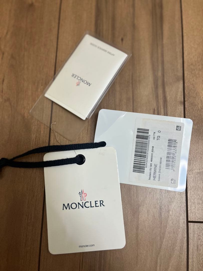 MONCLER エルミンヌ　ネイビー　0