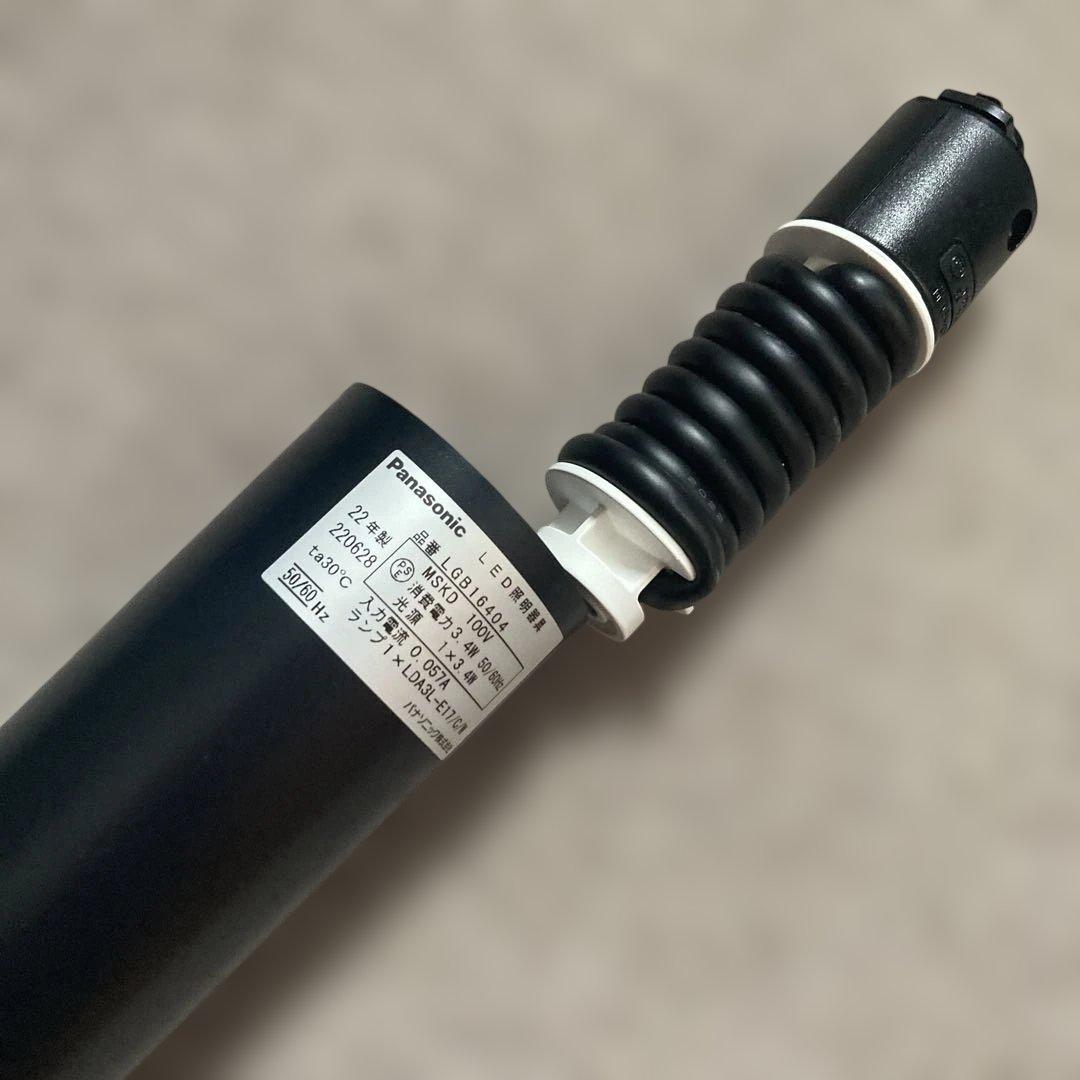 Panasonic ペンダントライト　スガハラガラス　ブラック