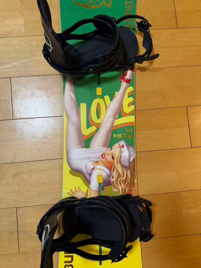 BURTON バートン　スノーボードセット　150センチ ビンディングMサイズ