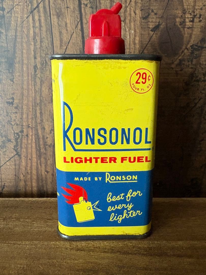 レア‼︎RONSON ストアディスプレイ&オイル缶、ライタースペシャルセット