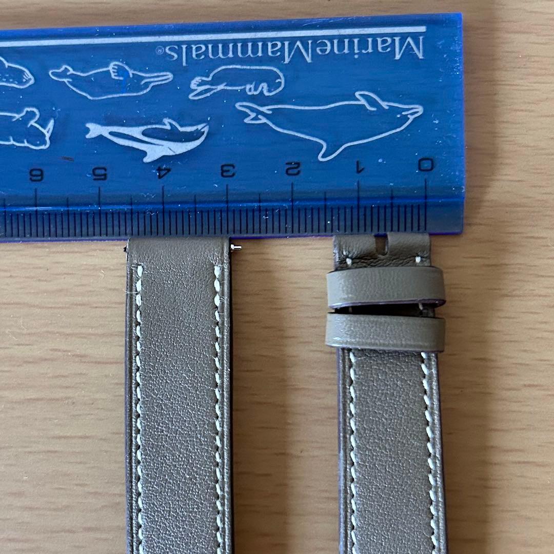 エルメス　替えベルト 《Hウォッチ》 PM 25 mm ドゥブルトゥール