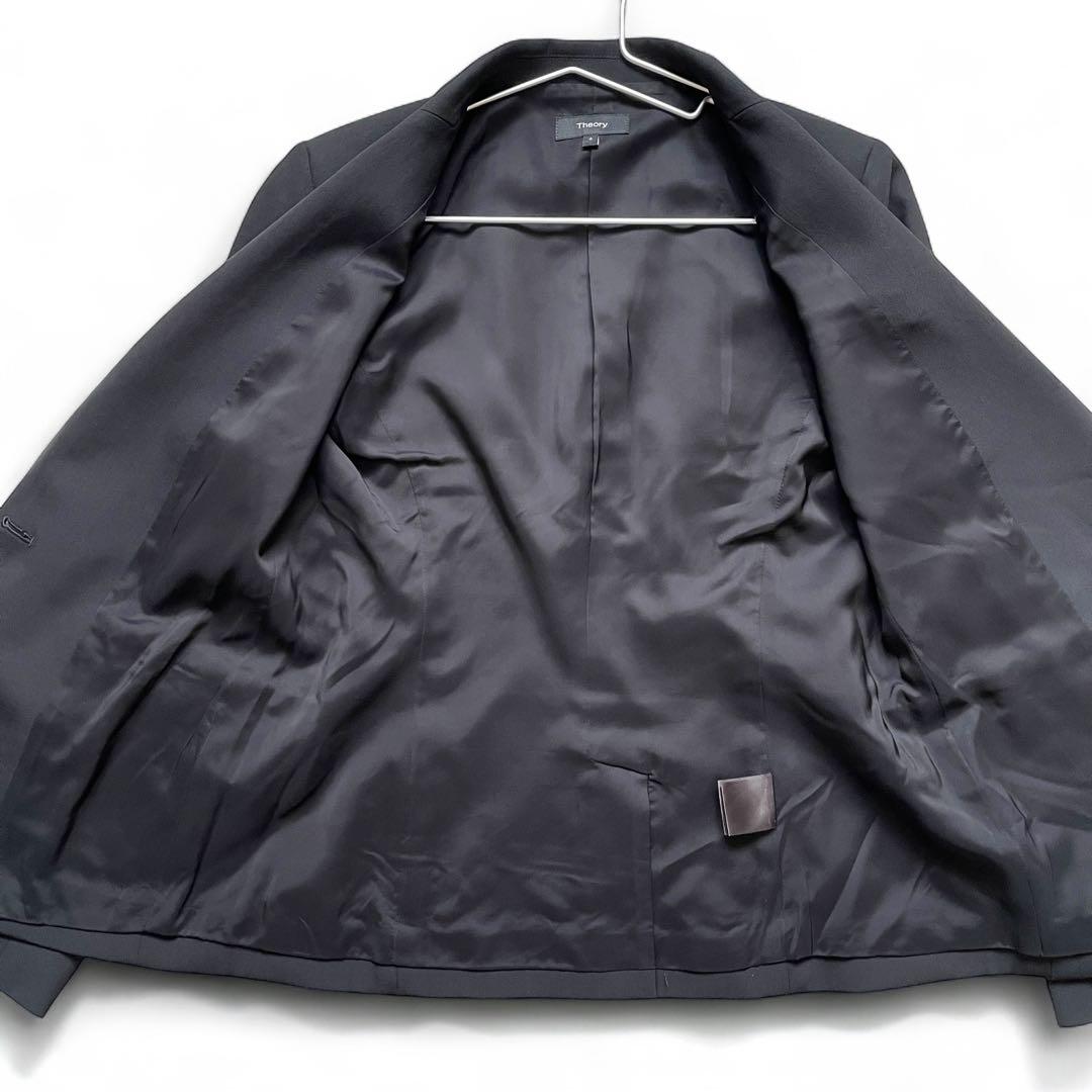 Theory レディース セットアップスーツ ジャケット パンツ 黒 XS
