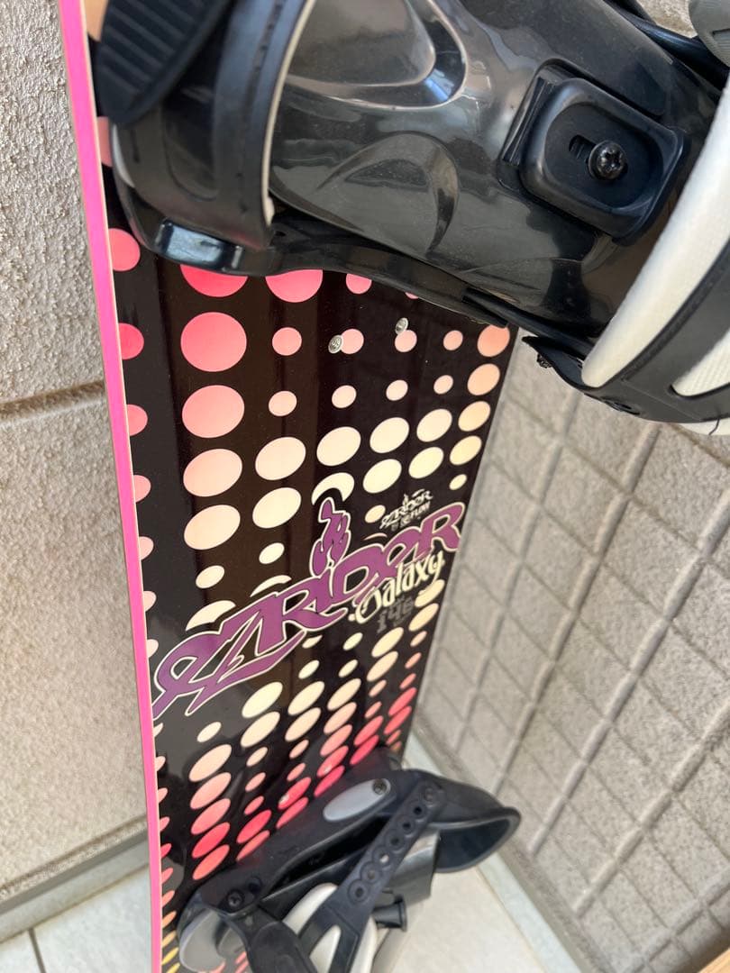 スノーボード板、ビンディングセット　レディース　146cm 初心者
