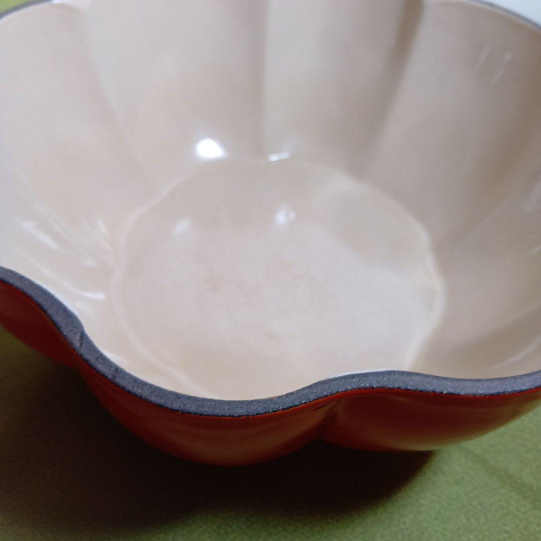 Le Creuset パンプキン型 鍋 オレンジ ココット かぼちゃ