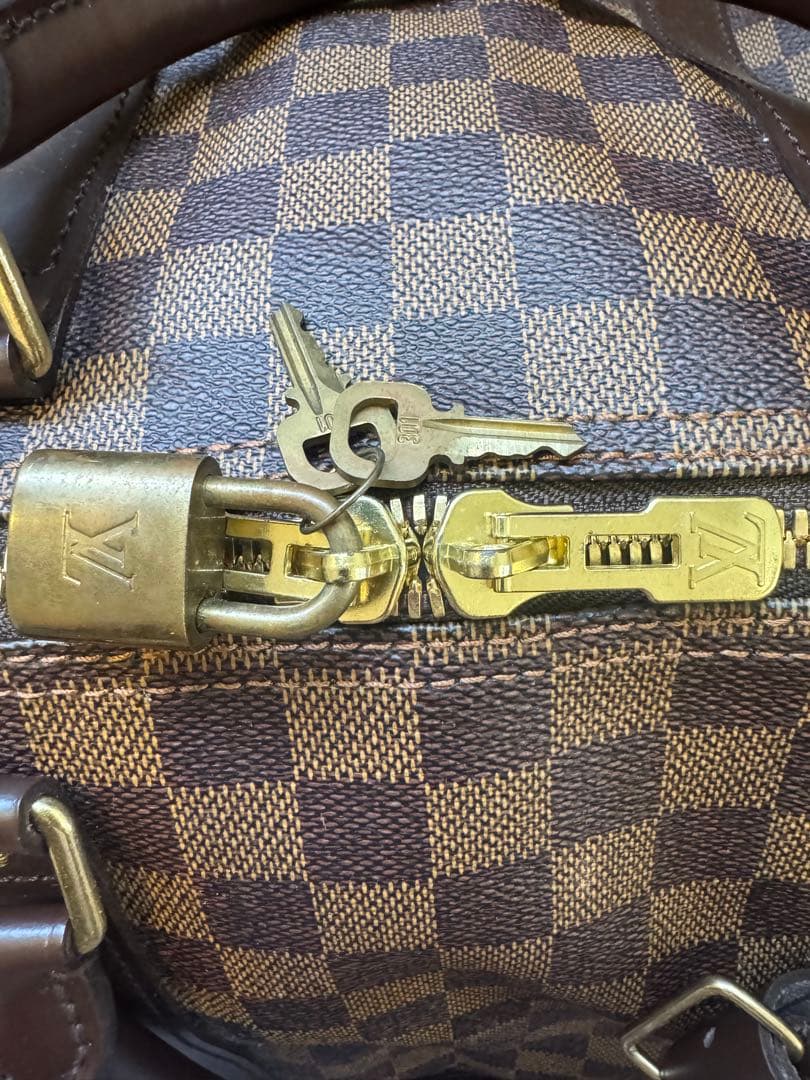 ⚠︎訳あり⚠︎ダミエ ボストンバッグ