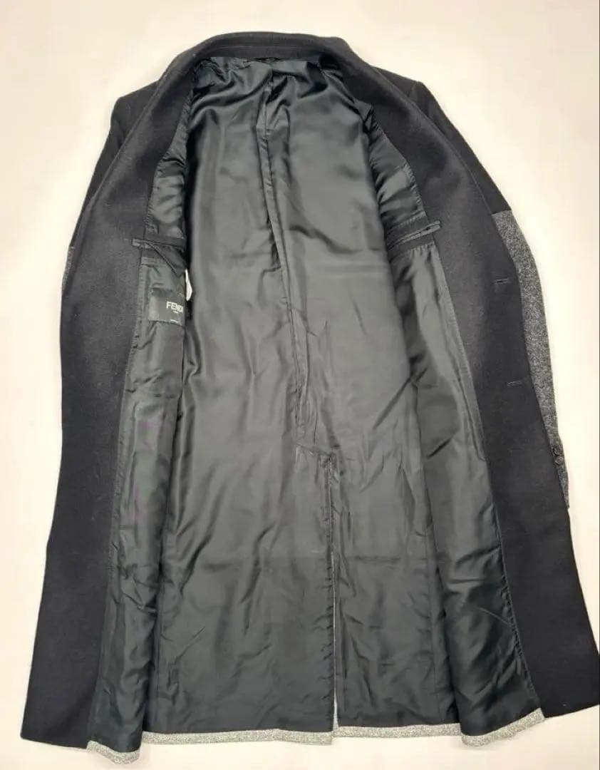 【美品】FENDI チェスターコート