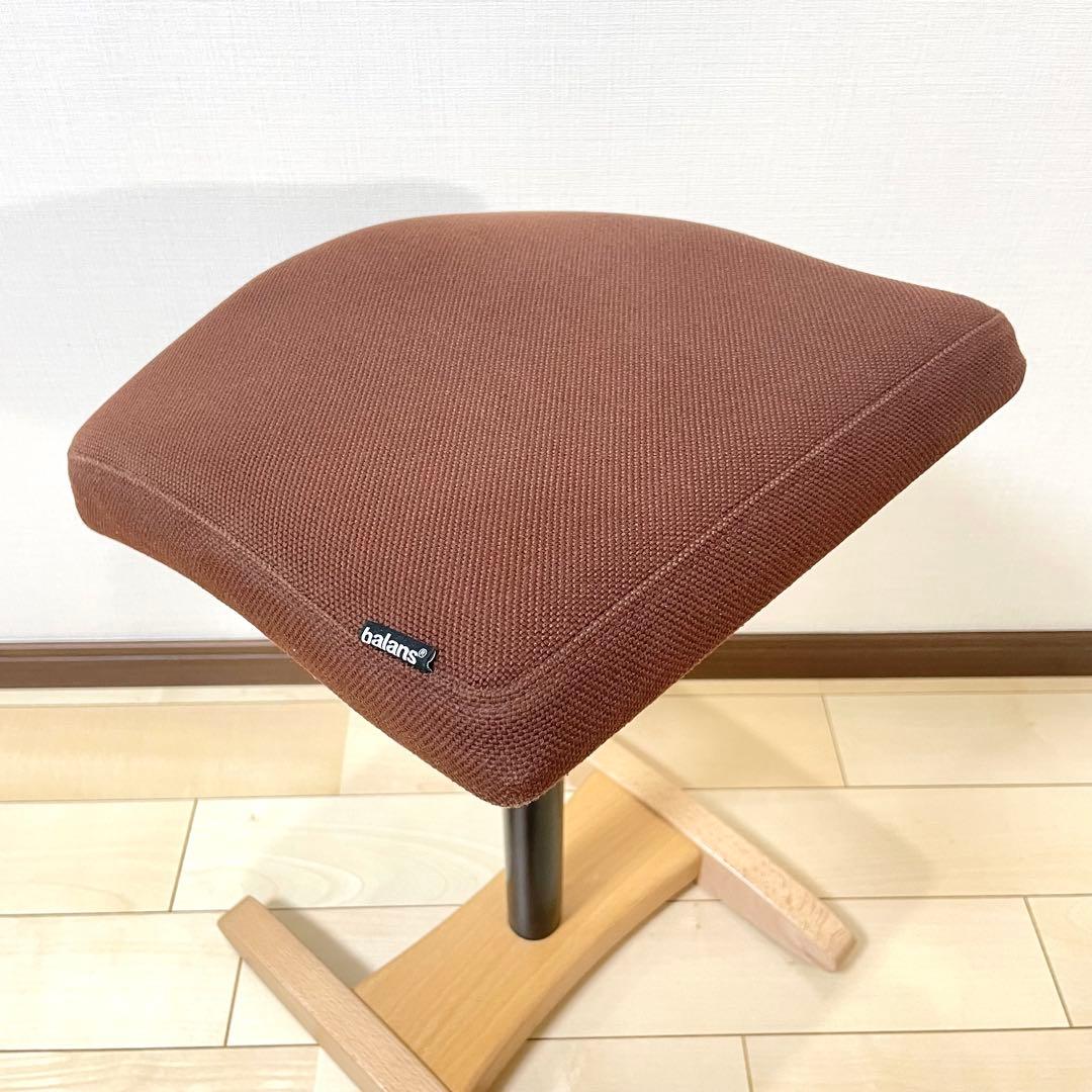 バランスラボ バランスチェア バランスシナジー ダークブラウン 中古品