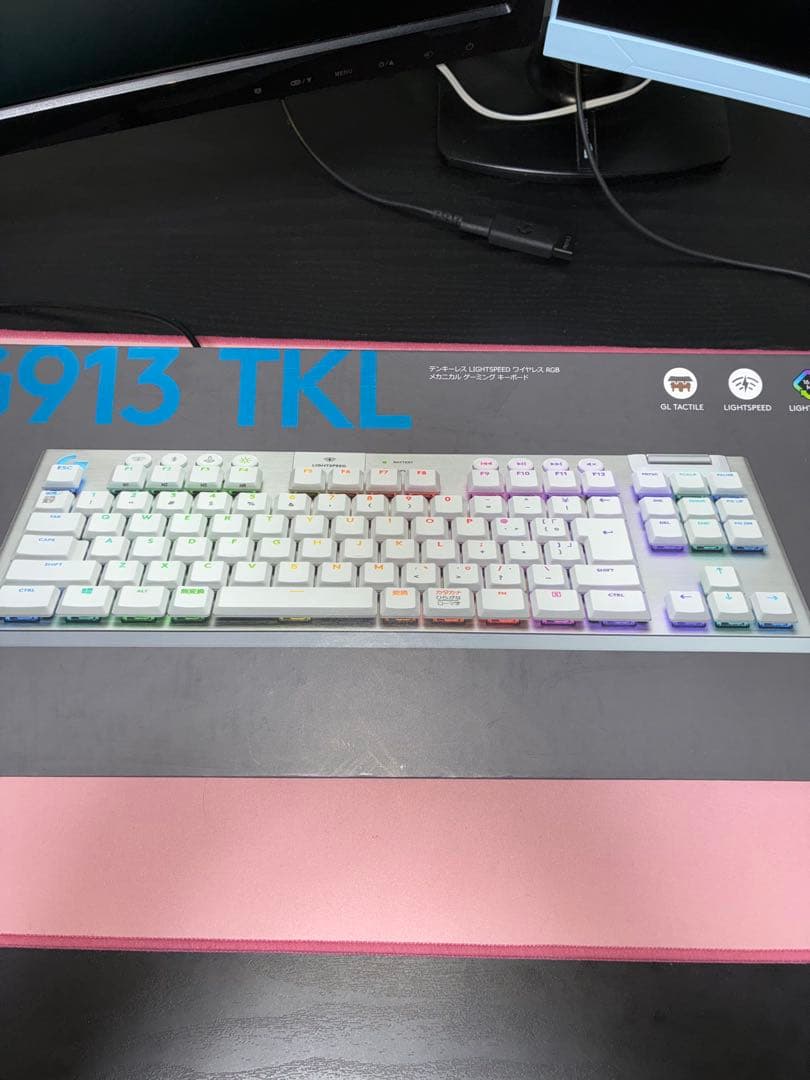 Logicool G キーボード G913 TKL ホワイト