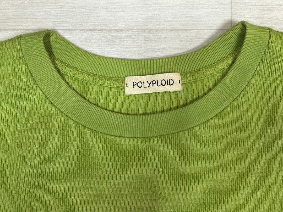 トップス POLYPLOID OVERSIZE LONGSLEEVE C 6909T