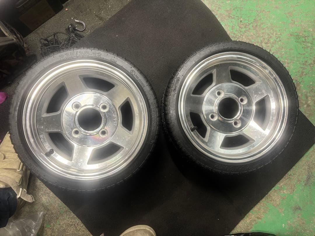235/30-12タイヤホイール ジャイロやバギーなど