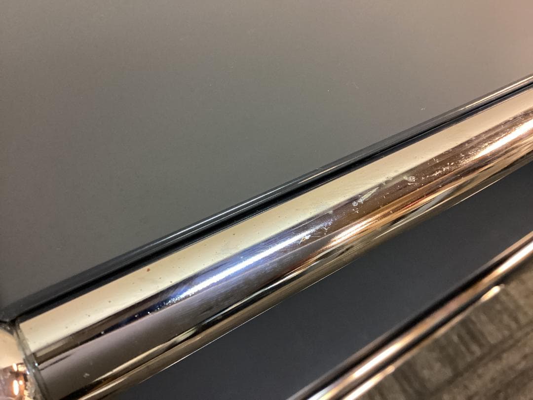 USMハラー ２段 オープンキャビネット シェルフ アントラサイト